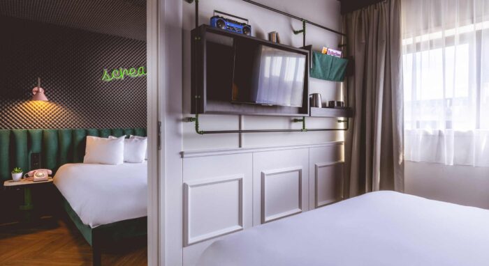 Chambre 4 pers. - Remix Hotel